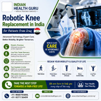 Robotic Knee Replacement in India for Iraq Patients