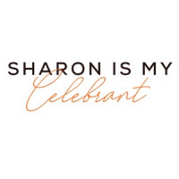 SHARON IS MY CELEBRANT