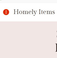 Homely Items