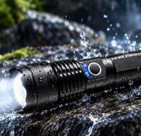 Waterproof Defense Flashlight for Outdoor Safety
