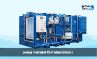 Custom Sewage Treatment Plant Manufacturers by Netsol Water