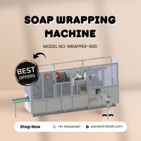 Experience Efficiency & Quality with Our Soap Wrapping Machine