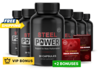 Steel Power for Men: Ingredients, Benefits, Side Effects & Pricing Explained