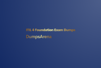 ITIL four Foundation Deutsch certification examination