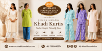 Khadi Stylish Kurti for Women Online – Perfect for Casual & Festive Wear