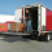 tail lift truck