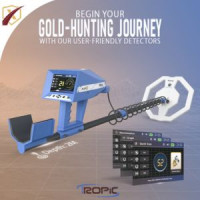 Ajax Tropic best metal detector for gold - Ajax Detector