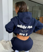white fox hoodie