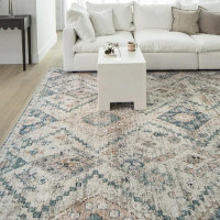 Zen Sandy - Fading Diamond Transitional Carpet