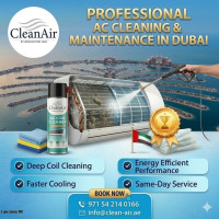 Clean Air UAE – Professional AC Cleaning Services in Dubai & UAE