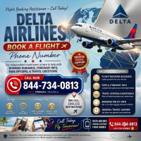 Delta Airlines Booking Phone Number +1 (844) 734-0813 | Book Flights