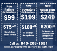 Garage Door Repair Lake Dallas TX