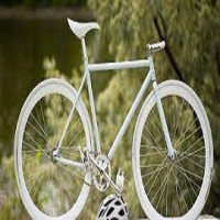 freebeat™ Boom Bike Arctic White Exercise Bike | Stationary Bike