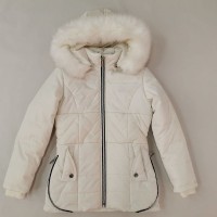 Girls Waterproof Coat With Fur Hood91