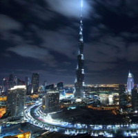 Burj Khalifa Fireworks Show with Dubai New Year Eve