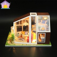 DIY Wooden Miniature Dollhouse21
