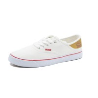 Plain White Vulcanized Canvas Shoes For Women28