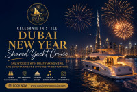 Watch Dubai Fireworks from a Shared Yacht - Dubai New Year Cruise