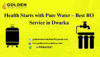 Health Starts with Pure Water – Best RO Service in Dwarka
