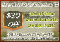 Garage Doors Repair Richardson TX