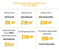 Plano Garage Opener Repair