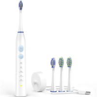 White Ultrasonic Vibration Electric Toothbrush20