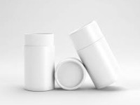 White Paper Tube Packaging - Custom Printed Boxes
