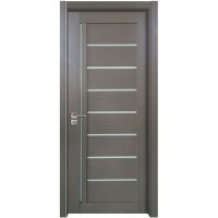 PVC Assembled Door For Office With Vertical Glass42