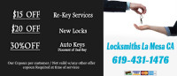 Locksmiths La Mesa CA