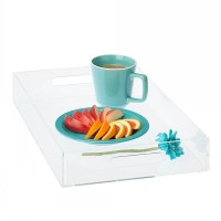 Square Clear Acrylic Tray66