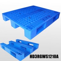 1200x1000mm PP Heavy Duty Plastic Storage Pallets With 3 Skids, HD3RGWS1210A15