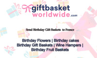 Send Gift Baskets for Birthday to France with Ease, at GiftBasketWorldwide.com!