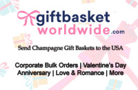 Send Champagne Gift Baskets to the USA - Online Delivery of Champagne Gift Baskets