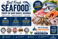 Seafood Shop in Saki Naka Mumbai – Your Destination for Fresh Fish and Seafood