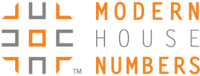 Modern House Numbers