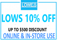 GetLowes 10 off Coupon