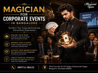 Magician for Corporate Events in Bangalore | Illusionist Tyson