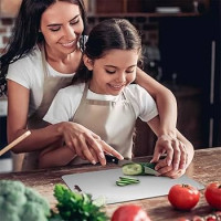 Katuchef Titanium Cutting Mat – Microplastic‑Free & Safe
