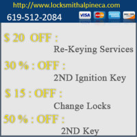 Locksmith Alpine CA