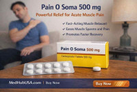 Pain O Soma 500 mg for Effective Relief from Muscle Pain and Spasms