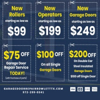 Garage Door Repair Rowlett TX