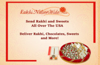 Rakhi N Sweets USA Delivered at Easy and Affordable Rates