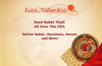 Celebrate Raksha Bandhan with Traditional Rakhi Thali - Send Rakhi Thali to the USA.