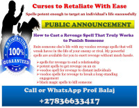 Top 10 Revenge Spells That Work Fast and Powerfully (With Proof) +27836633417