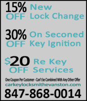Car keys Locksmith Evanston IL