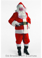 Premium Velvet Santa Claus Costume – Luxury Christmas Suit for Festive Events
