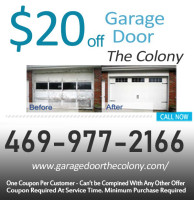 Garage Door The Colony