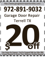 Garage Door Repair Terrell TX