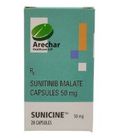 Sunitinib 50 Mg Capsule, Price, Uses, Side Effects
